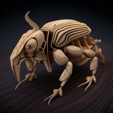 3D модель Rhyparochromidae (STL)